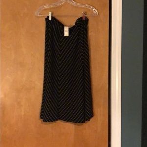 Talbots woman A-line skirt.